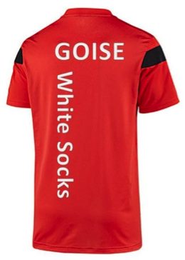 goise white socks shirt